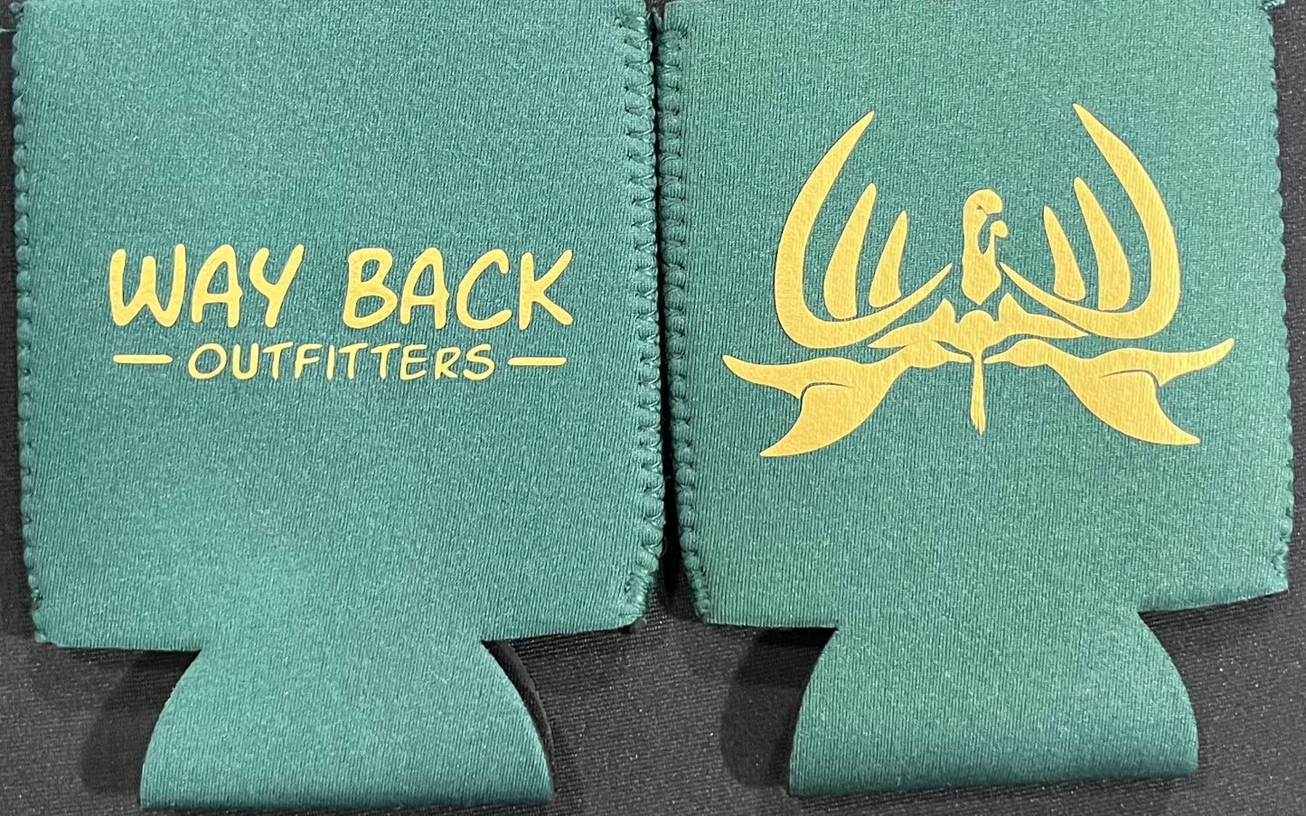 Green/Gold Koozie