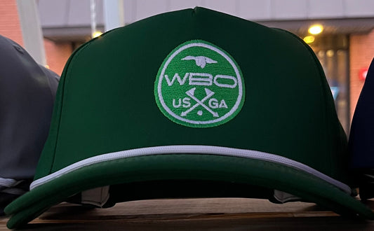 Green/White Rope WBO Golf Hat