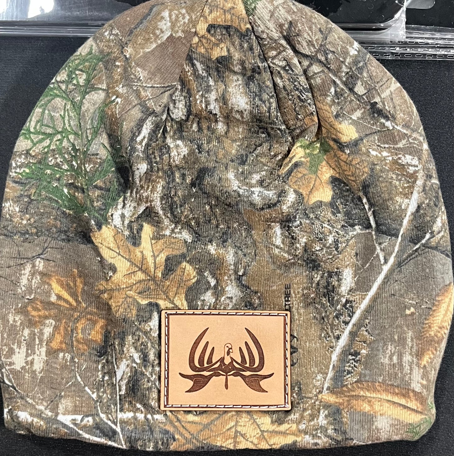 8" Realtree Edge Camo Logo Beanie