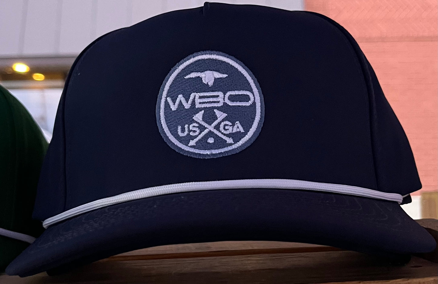 Navy/White Rope WBO Golf Hat