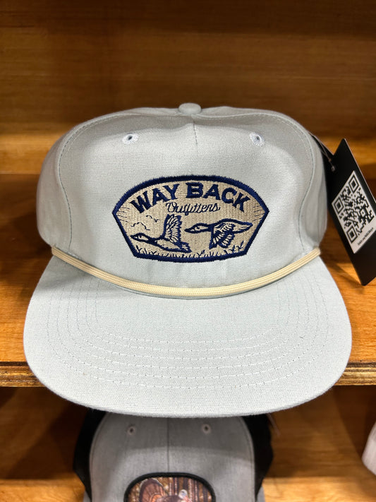 Tarpon Blue/ Khaki Rope Hat