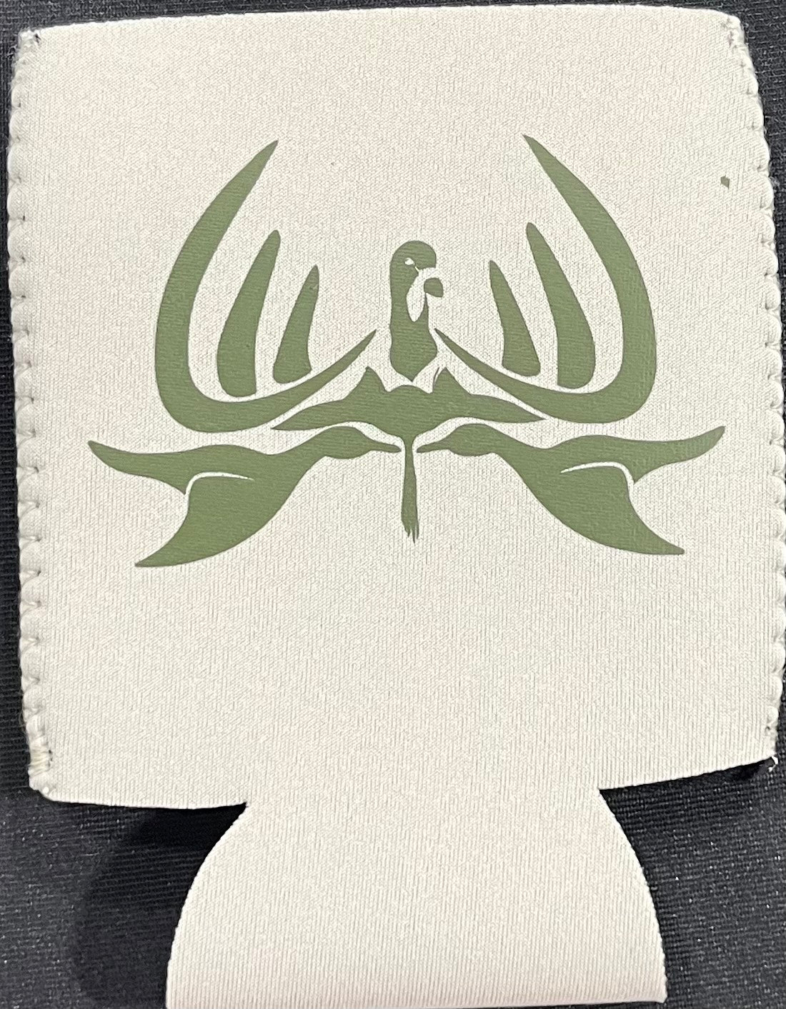 Khaki/Green Koozie